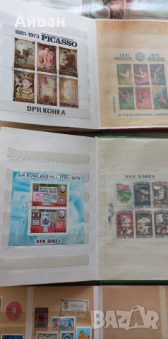Три албума със пощенски марки и блокове , снимка 2 - Филателия - 54008639