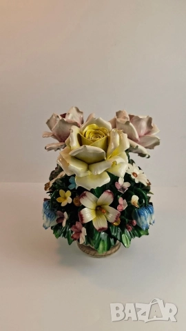 Порцеланово цвете - Capodimonte, снимка 2 - Декорация за дома - 52068867