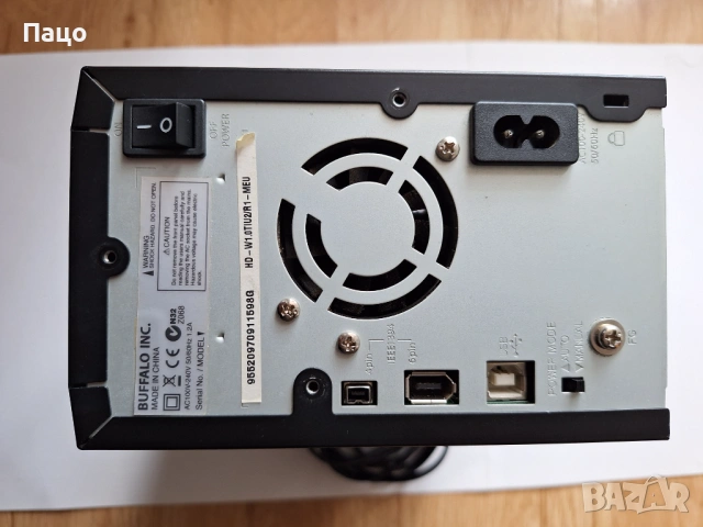Buffalo DriveStation Duo Hard Drive Array  2 x  3.5" HDD SATA , снимка 4 - Твърди дискове - 54097343