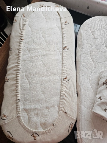 Rainy Матрак мемори пяна за бебешка количка 79х36х4 Чаршаф с ластик, снимка 4 - Комплекти за бебе - 53475507