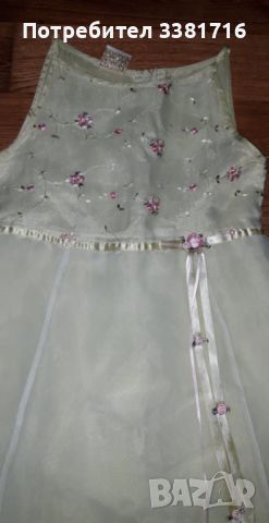 Детска официална рокля  за ръст 134/140 , снимка 6 - Детски рокли и поли - 46204662