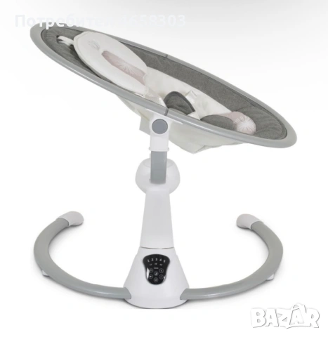 Ел. люлка Cangaroo Cloud Touch, снимка 4 - Детски люлки - 53749463