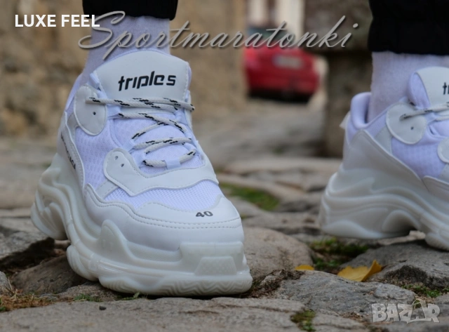 Balenciaga 💎Дамски Маратонки 38н , снимка 2 - Маратонки - 54159896