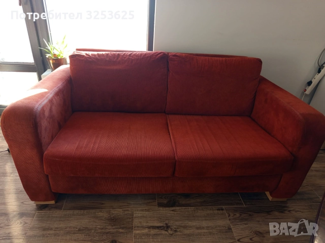 Диван текстил внос от Нидерландия 