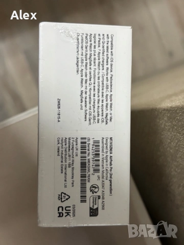 Apple AirPods Pro, снимка 3 - Bluetooth слушалки - 53621622