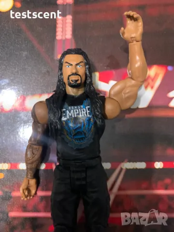 Екшън фигура WWE Roman Reigns Roman Empire Basic Series mattel Роман Рейнс играчка, снимка 4 - Колекции - 48384859