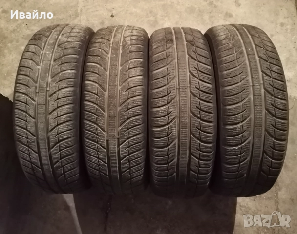 Продавам 4 броя Зимни гуми 195.60.16 на 1 сезон дот 2021 Toyo 