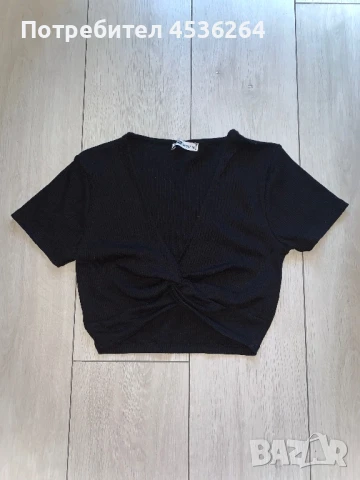 Тениска / топ размер M нова черен, снимка 1