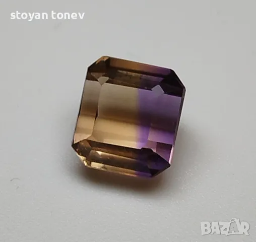 Аметрин с наситен цвят и VVS чистота - 5кт.! Нов!, снимка 6 - Други - 49758731