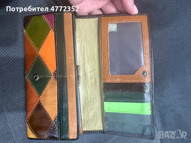 Дамско портмоне ART, снимка 2 - Портфейли, портмонета - 53965022