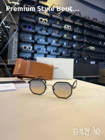 слънчеви очила prada loewe tom ford celine с черен обикновен калъф и ув защита, снимка 10 - Слънчеви и диоптрични очила - 53744865