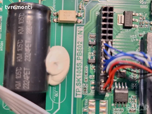 MAIN BOARD ,TP.SK105S.PB802 (N) , for CROWN 32TF19BHD for 32inc DISPLAY LMDS315-D19D, снимка 2 - Части и Платки - 49774225