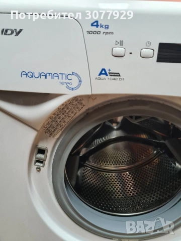 Пералня Candy 4кг 1000 оборота, снимка 4 - Перални - 54027524