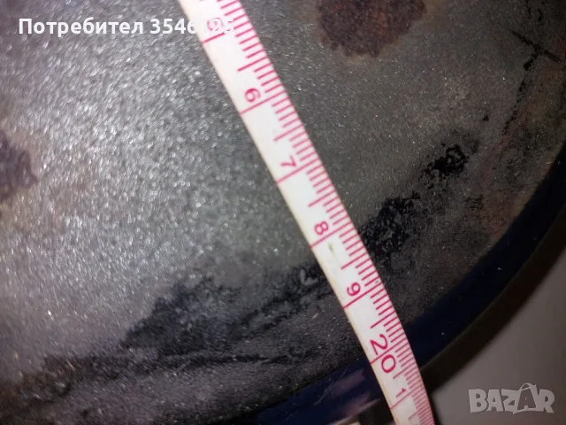 Железен тиган 26/21/5 см, снимка 4 - Съдове за готвене - 49806121