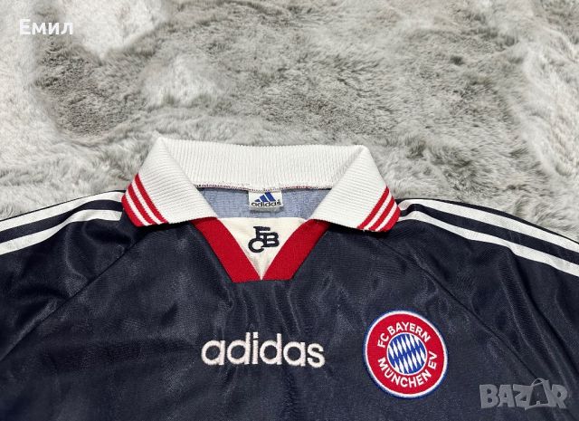 Оригинална тениска Adidas x Bayern Munchen, Размер S, снимка 5 - Тениски - 46725738