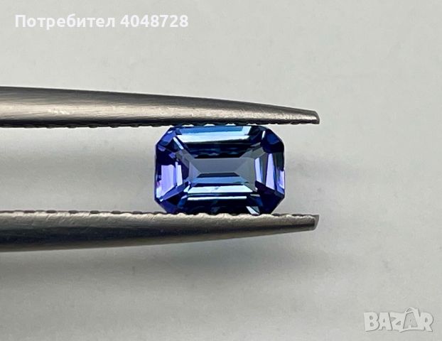 Инвестиционен естествен Танзанит 0.99ct., снимка 1 - Други - 45149745