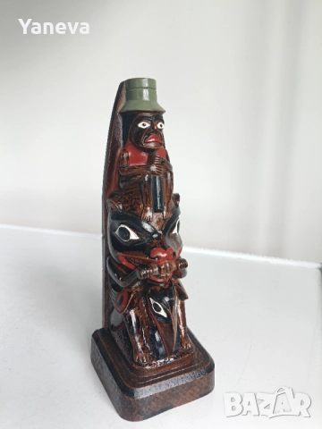 Статуетка от Перу с фигури на свръхестествени същества, хора и животни., снимка 3 - Статуетки - 51991044