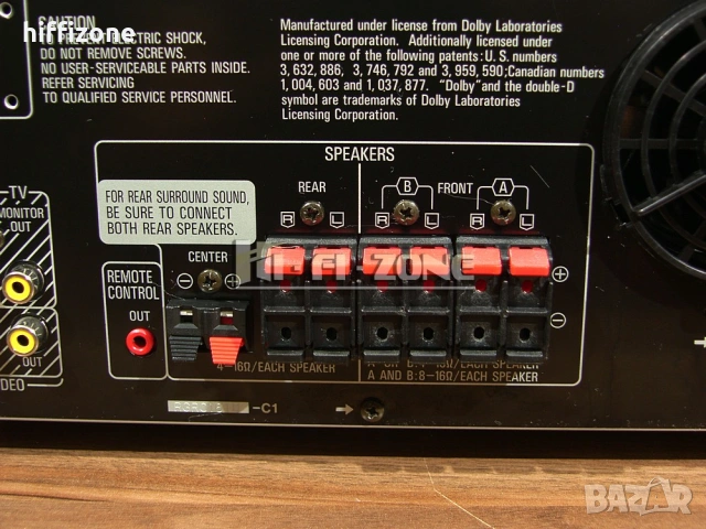 Ресивър  Technics sa-gx350 , снимка 8 - Ресийвъри, усилватели, смесителни пултове - 54088941