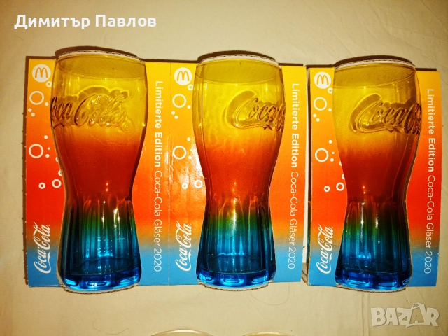 Кока Кола чаши за колекционери coca cola, снимка 2 - Чаши - 32899348