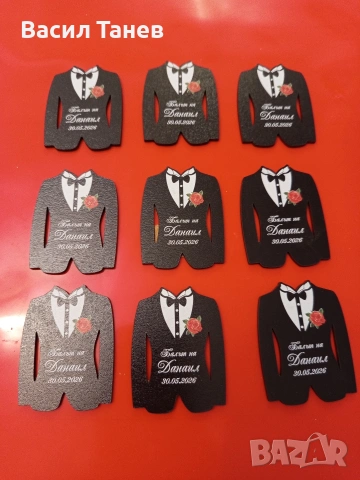 подаръци за гости магнити , снимка 3 - Подаръци за сватба - 53913974