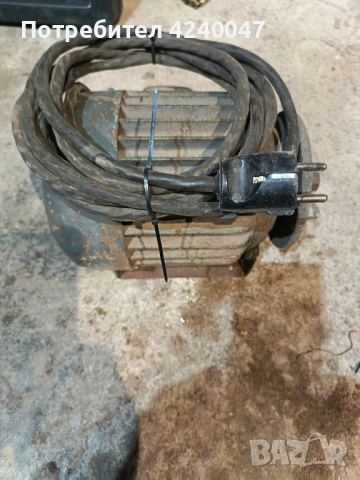 Електромотор (шмиргел) 220в , 1.5кв,1420 об/мин., снимка 6 - Други инструменти - 52333502