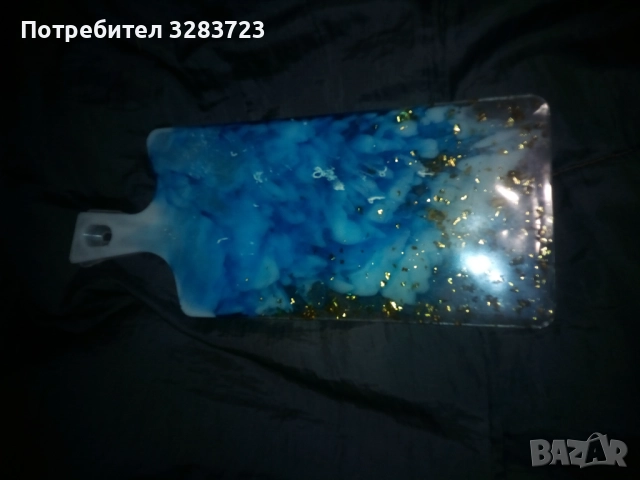 Ръчно изработени дъска за рязане, подарък, епоксидна смола 8 март, снимка 7 - Декорация за дома - 52958603