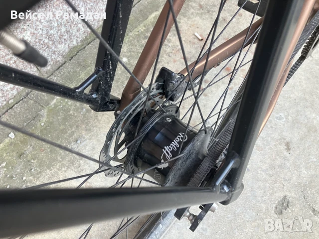 Градски Велосипед Rose Black Lava 3, Rohloff 14-speed, снимка 5 - Велосипеди - 51253469