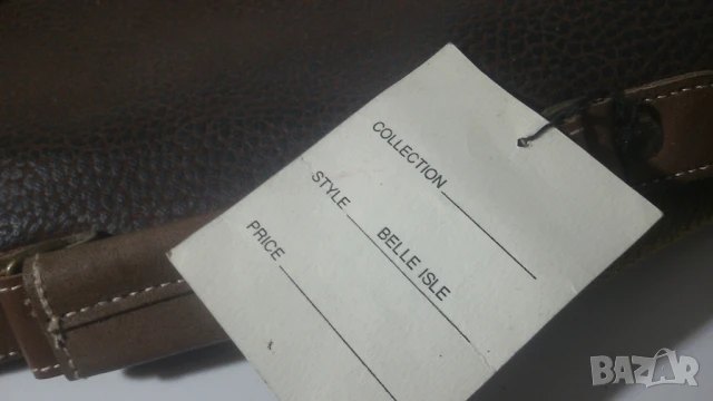 Кожена чанта Laurent David Terra Nova Belle Isle, снимка 8 - Чанти - 51068099