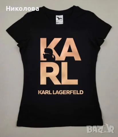 🌟 Дамска колекция Karl Lagerfeld 🌟, снимка 14 - Тениски - 48887353