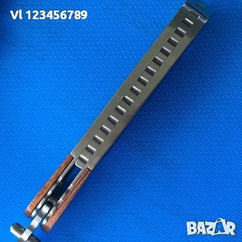 Сгъваем джобен нож с калъф”ЕЛЕНИ" сталь 65х13, снимка 3 - Ножове - 50694227