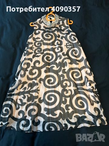 Елегантна рокля тип солей, снимка 1 - Рокли - 45627378