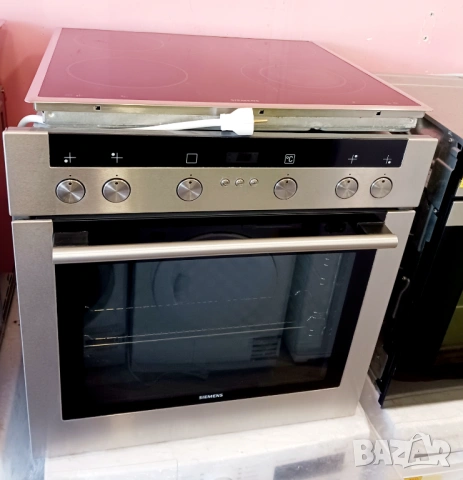 Печка за вграждане с керамичен плот SIEMENS, снимка 2 - Печки, фурни - 53987263