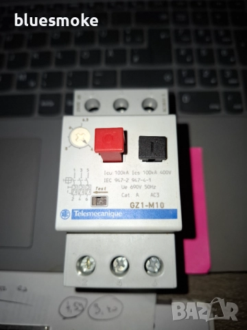 Mоторна Защита Telemecanique/Schneider GZ1-M10,4-6.3A ПРОМО