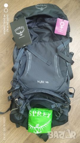 Osprey Kyte 46 Siren Grey WS/M, снимка 2 - Раници - 46364956