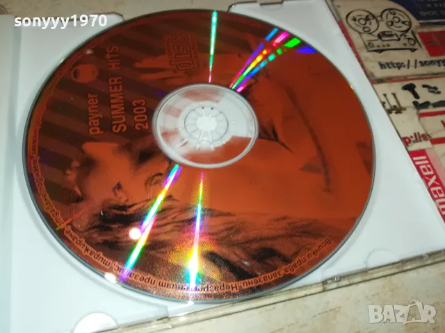 PAYNER SUMMER HIT 2003 CD 1105250834, снимка 4 - CD дискове - 50237962