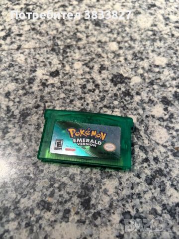 Pokemon Emerald Gameboy advance with box, снимка 5 - Игри за Nintendo - 46384775