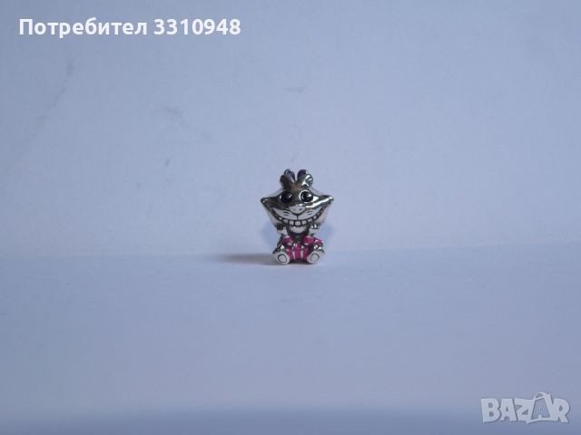  Талисман Pandora Alice in Wonderland - сребърен 925 , снимка 1