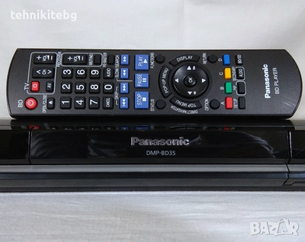 ⭐⭐⭐ Panasonic DMP-BD35 ⭐⭐⭐ Blu-Ray/DVD/CD/MP3 плеър със SD карточетец и LAN, снимка 4 - Аудиосистеми - 51646387