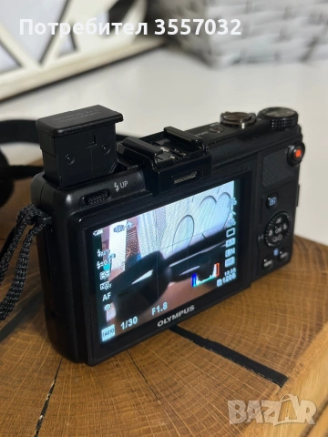 Фотоапарат Olympus XZ-1 , снимка 2 - Фотоапарати - 53397091