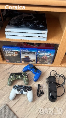Playstation 4 Pro 1TB White , снимка 5 - PlayStation конзоли - 53868293