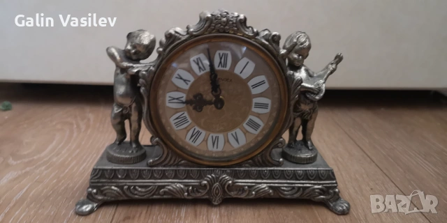 Механичен германски часовник, снимка 6 - Антикварни и старинни предмети - 53286565