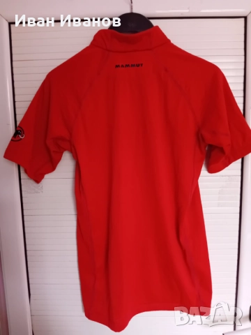 Оригинална фланелка с къс ръкав Mammut, снимка 3 - Спортни дрехи, екипи - 51664889