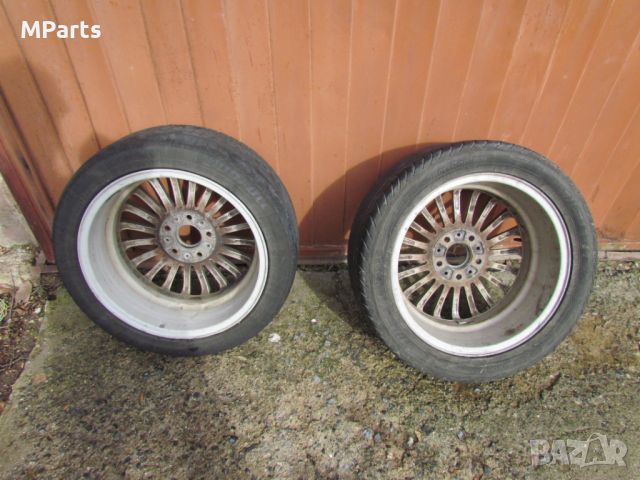 БМВ Е46 Оригинални Джанти Стайл 73 17 цола 7 Бр. 36116753816  E46 330xi BMW LA wheel radial spoke 73, снимка 5 - Гуми и джанти - 46263061