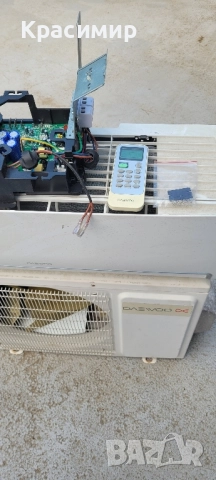 Климатик Daewoo/12/ Повредена платка , снимка 1