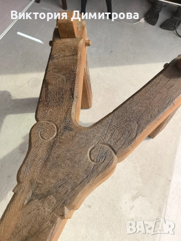 Арт Холна маса Рустик, снимка 7 - Маси - 53739536