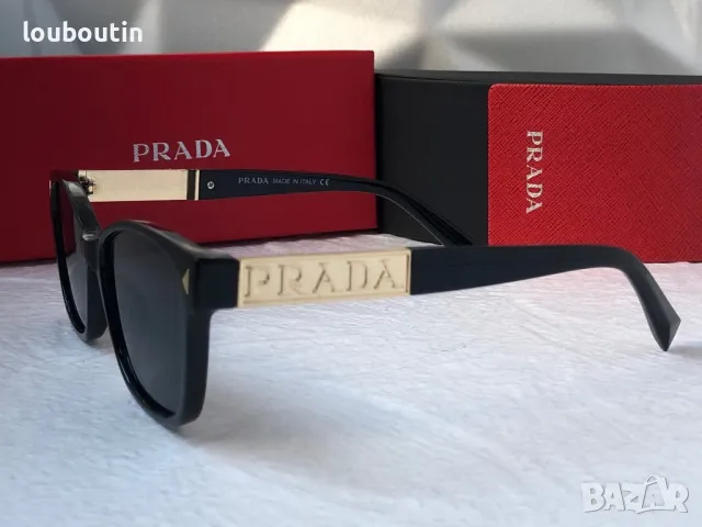 Prada дамски слънчеви очила 3 цвята черни бели , снимка 14 - Слънчеви и диоптрични очила - 47032908