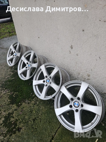 4 бр. Лети джанти DEZENT за БМВ 5Х120 17 ски 8j ет 30, снимка 4 - Гуми и джанти - 53620626