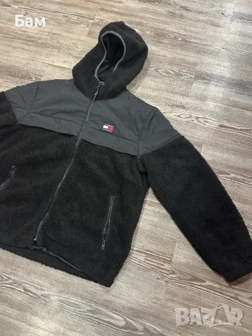 Мъжко!Tommy Chicago Windbreaker Sherpa Jacket размер ХЛ, снимка 3 - Якета - 48473950