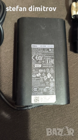 Dell, 19.5V/65W/3.34A, жак (7.4 mm), 65W включва захранващ кабел , снимка 7 - Лаптоп аксесоари - 52684884