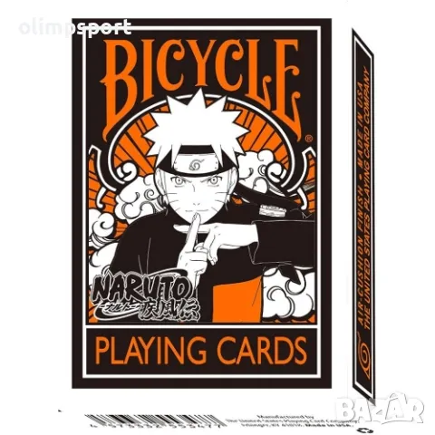 карти за игра BICYCLE NARUTO нови , снимка 1 - Карти за игра - 49540427